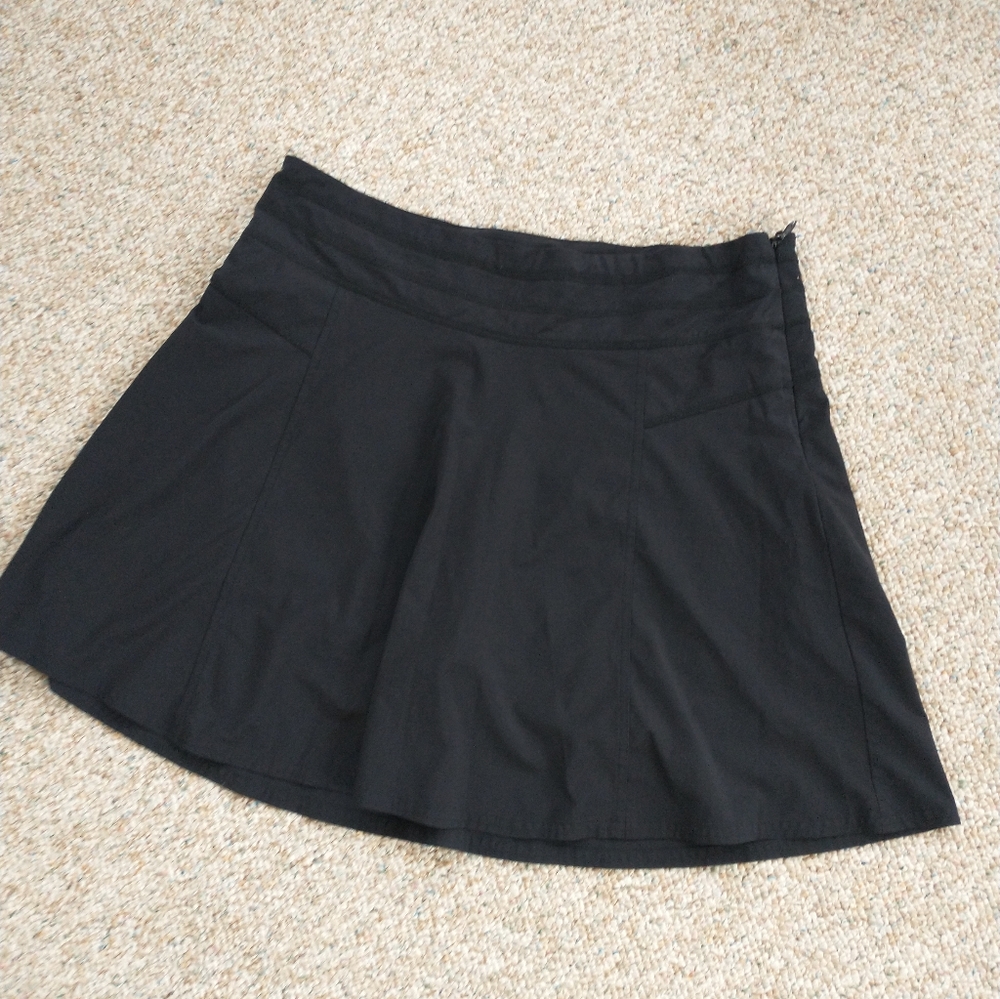 Athleta All Day Skort Black Size 12 - Picture 2 of 11